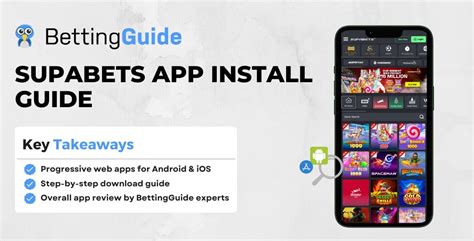 Download & Install Supabets App from South Africa for Android .